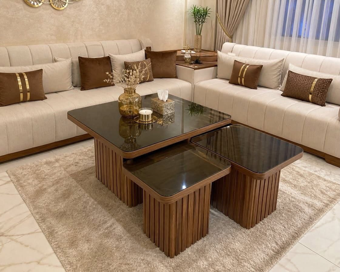 Gold Side Table
